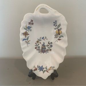 Vintage Crooksville Dairymaid Hanging Dish